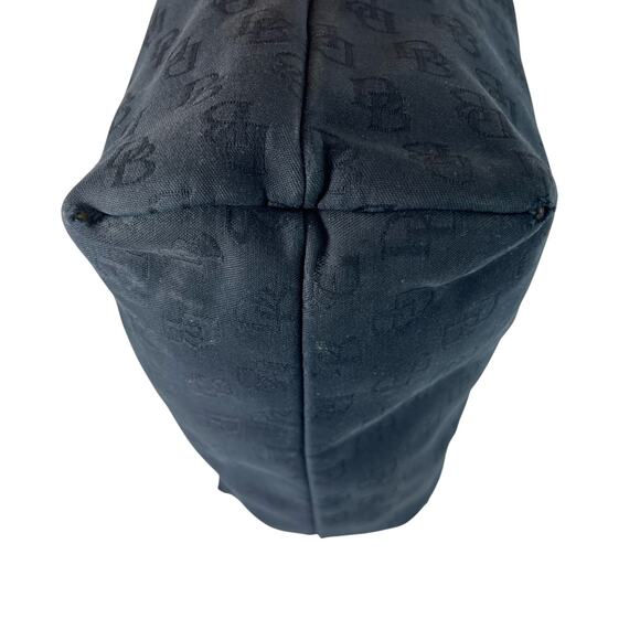 Dooney & Bourke Signature Logo Canvas Shoulder Bag Purse - Picture 8 of 10